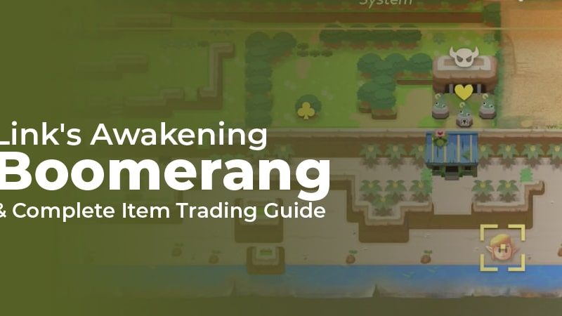 Link’s Awakening Boomerang & Complete Item Trading Guide